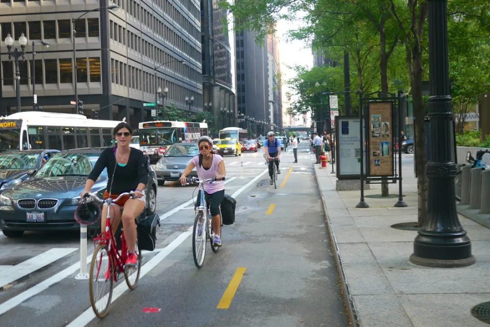 Dearborn Street Bike Lane